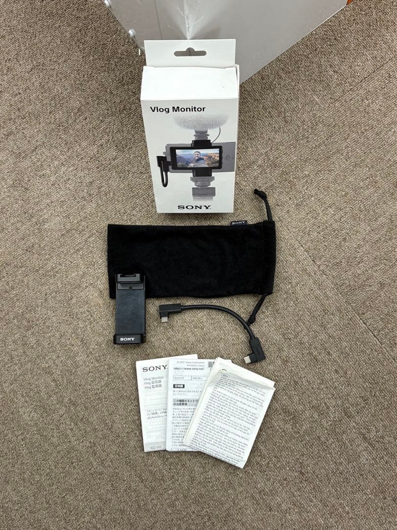 新品同様 ソニー SONY モニター Vlog Monitor XQZ-IV01