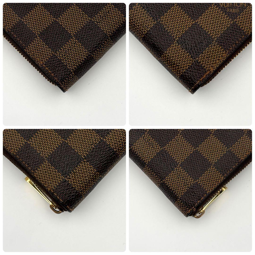 美品♪ルイヴィトン ダミエ エベヌ ジッピーパース ケース 小銭入れ