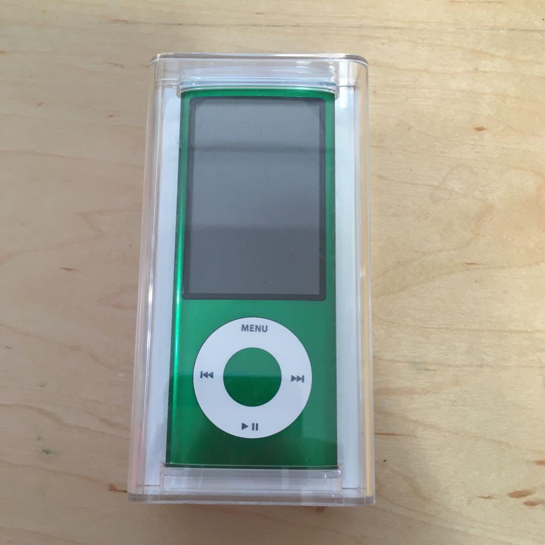 新品iPod nano 第五世代 グリーン 16GB