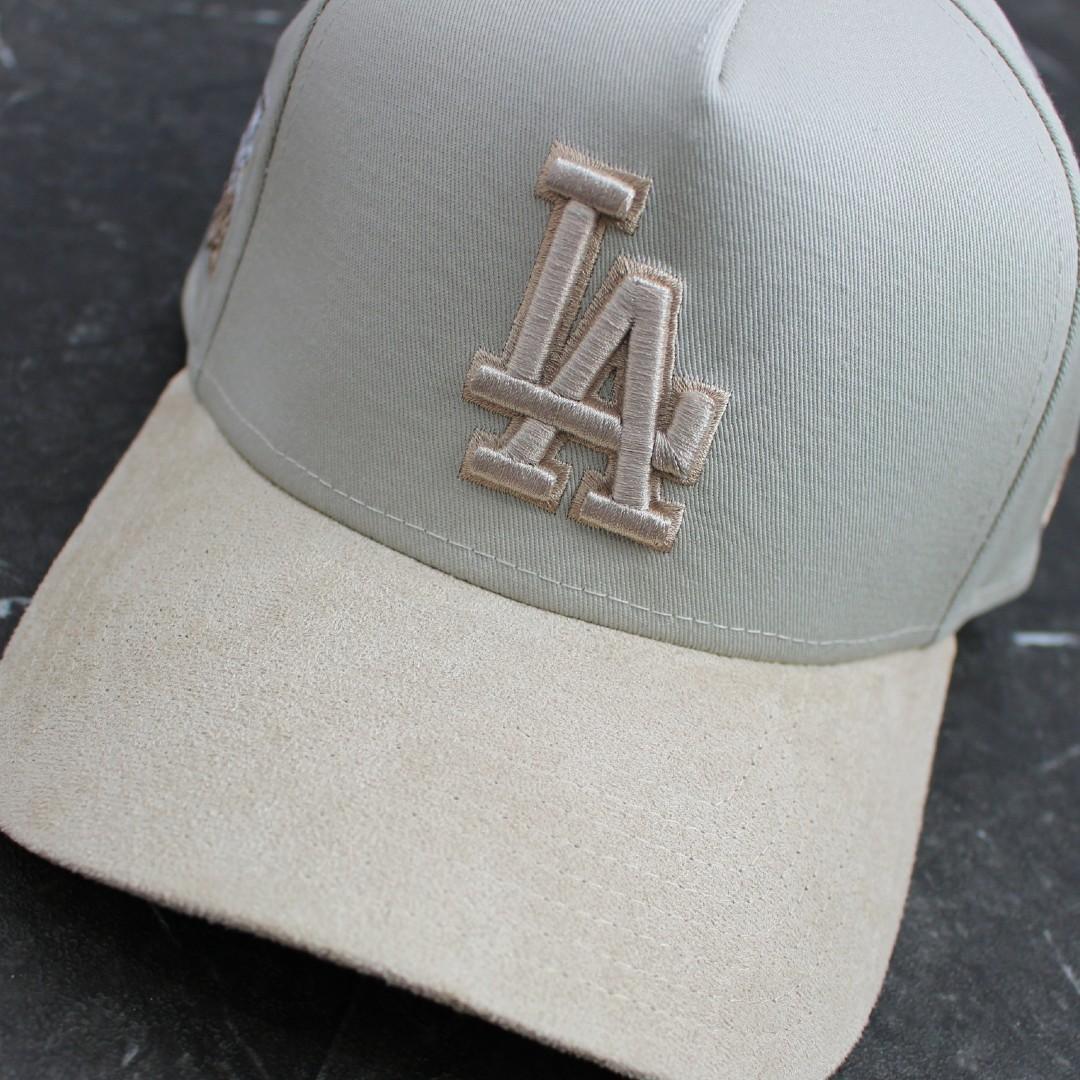 海外モデル NEW ERA LA ドジャース キャップ 上品 スエードバイザー