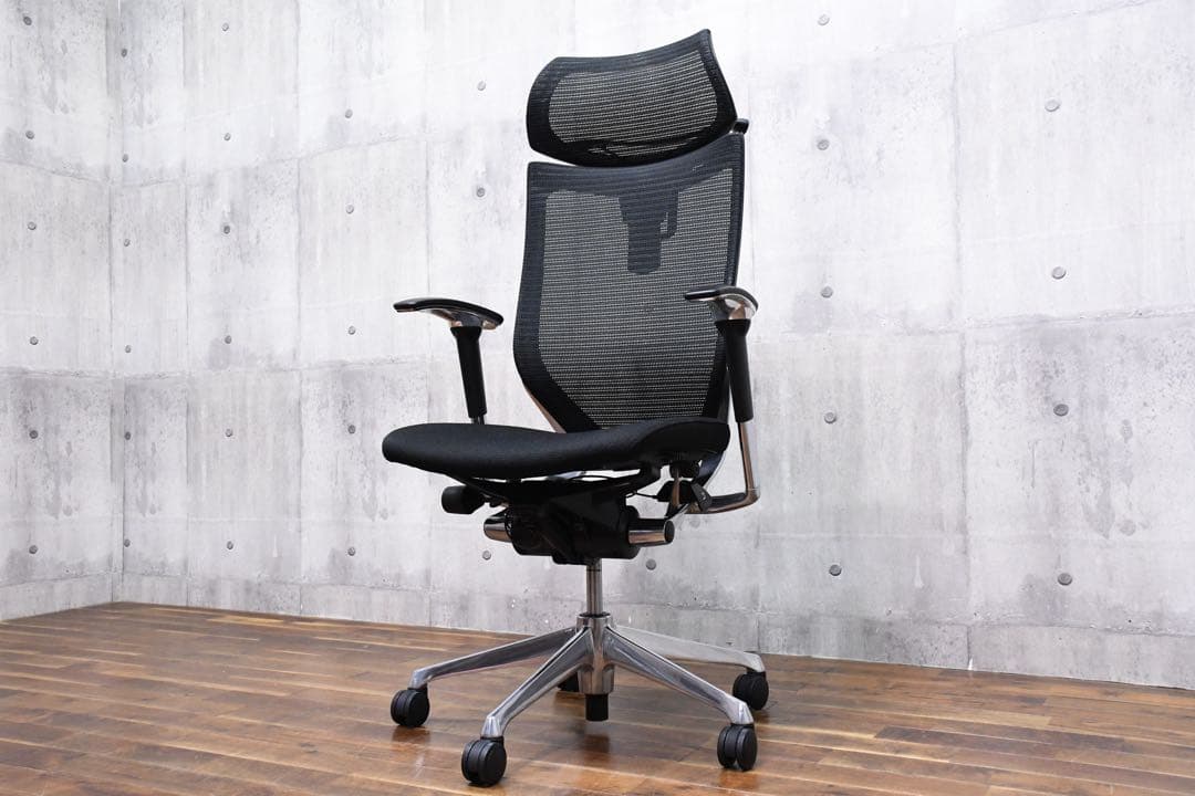 EFK40 オカムラ バロンチェア CP82BR ブラック デスクチェア