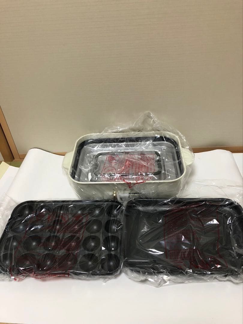 ブルーノ　コンパクトホットプレート　白 BRUNO