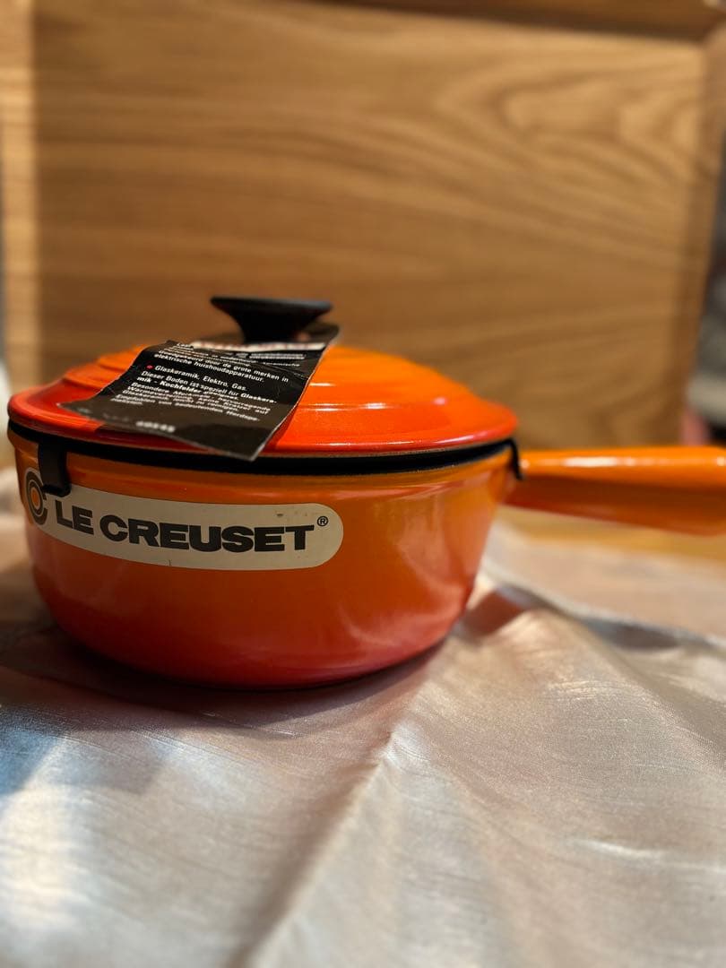 LE CREUSET 片手鍋 オレンジ 18cm
