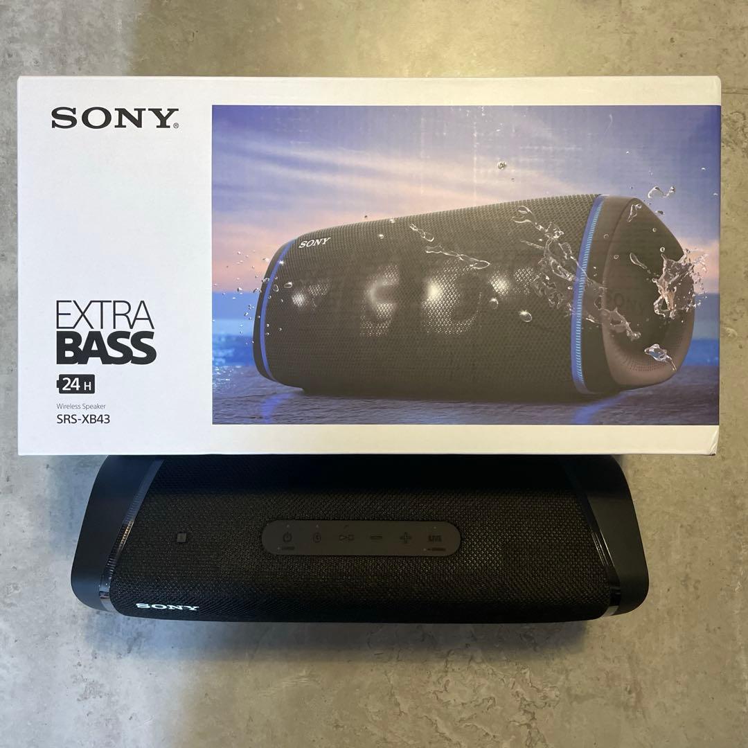 ソニー ワイヤレスポータブルスピーカー SRS-XB43