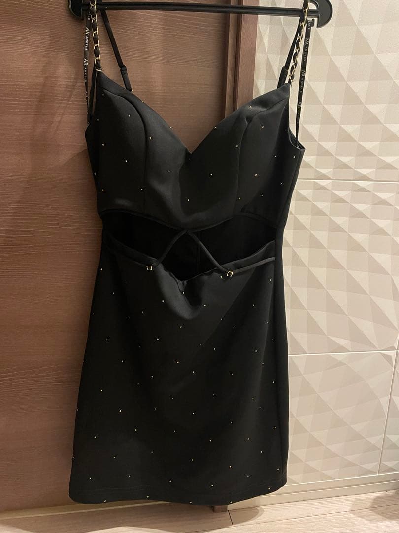 AR ANGELR ブラック ナイトドレス Mサイズ