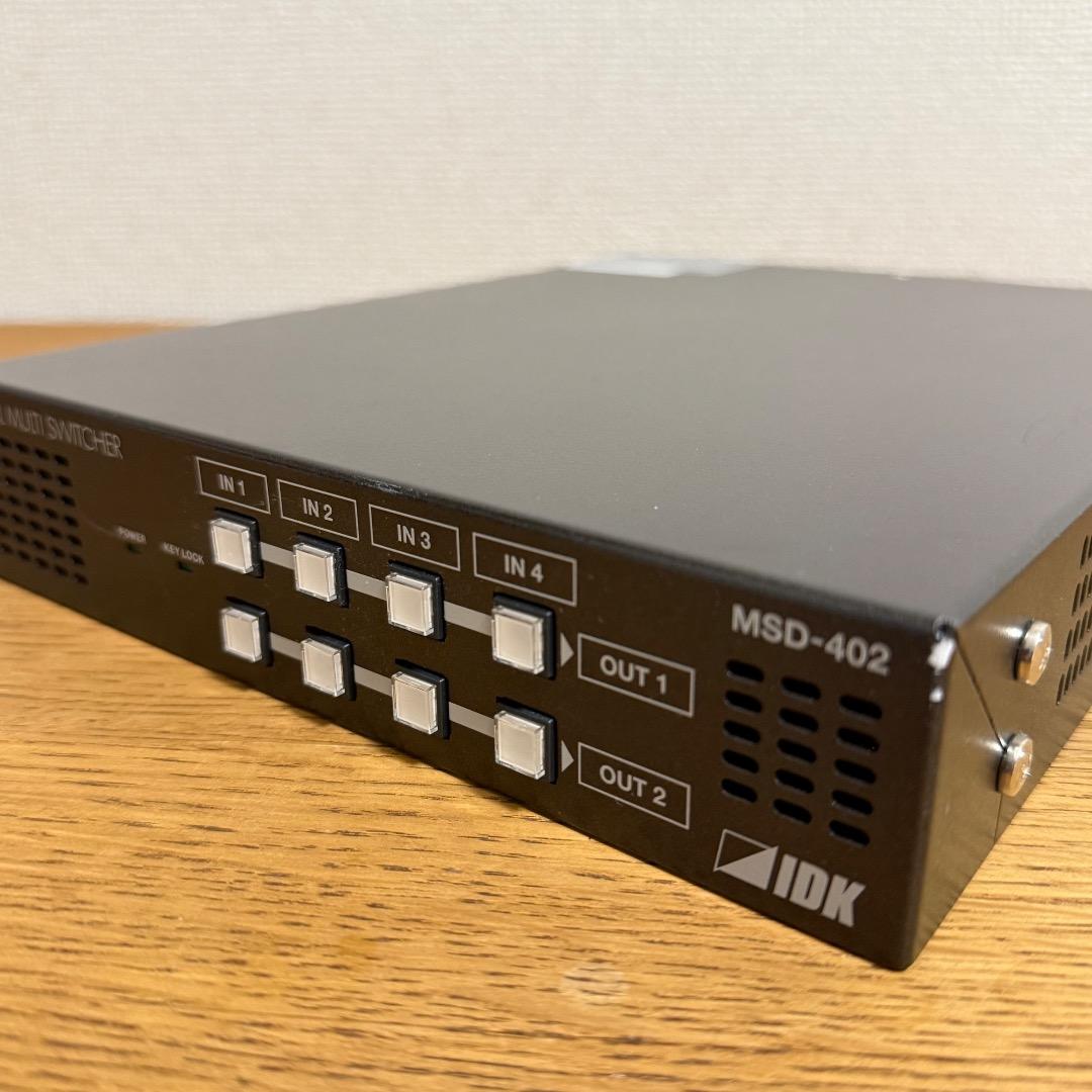 定価28万 IDK MSD-402 デジタルマルチスイッチャー HDMI