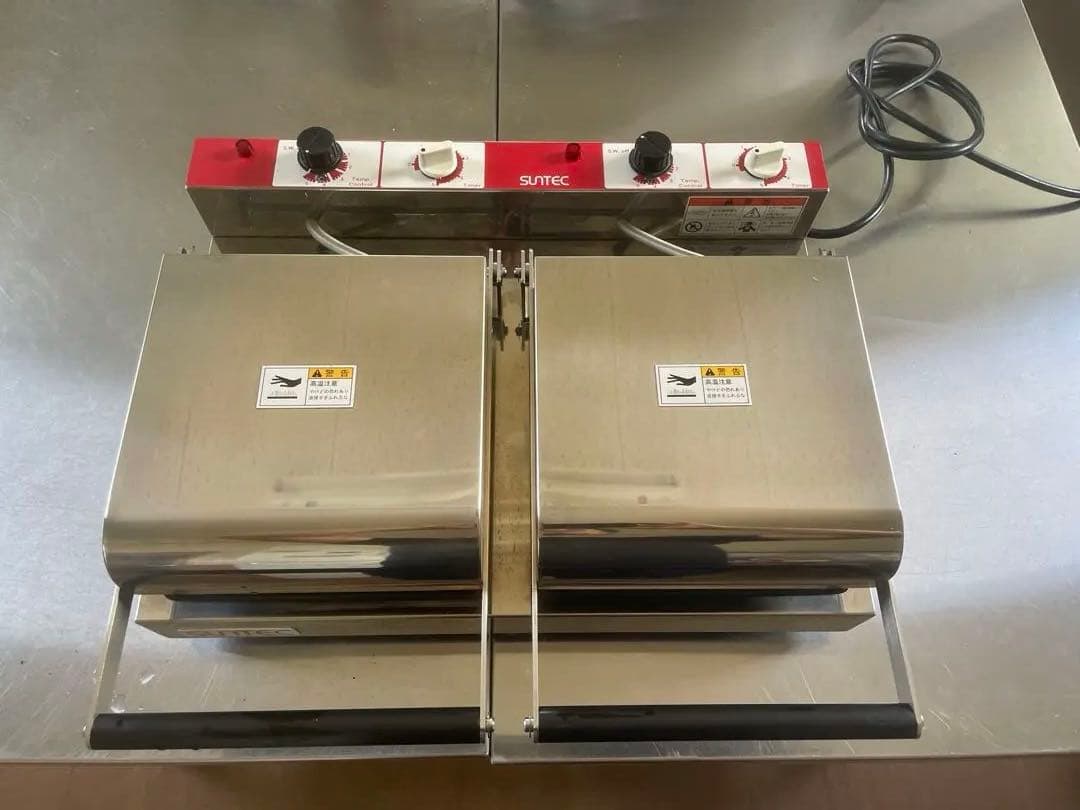 マ*サ様 【動作確認済】Suntec ホットサンドメーカー 2プレート