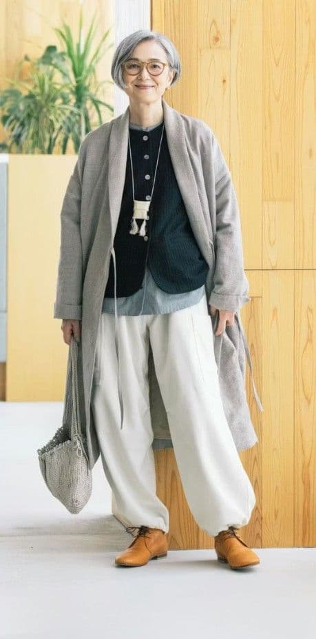 ウール100% カーゴパンツ