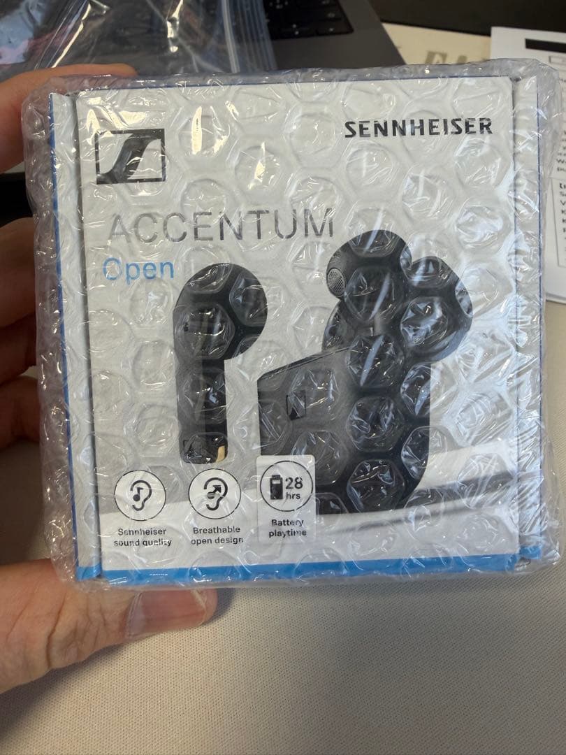 Sennheiser Accentum Openワイヤレスイヤホン　ブラック
