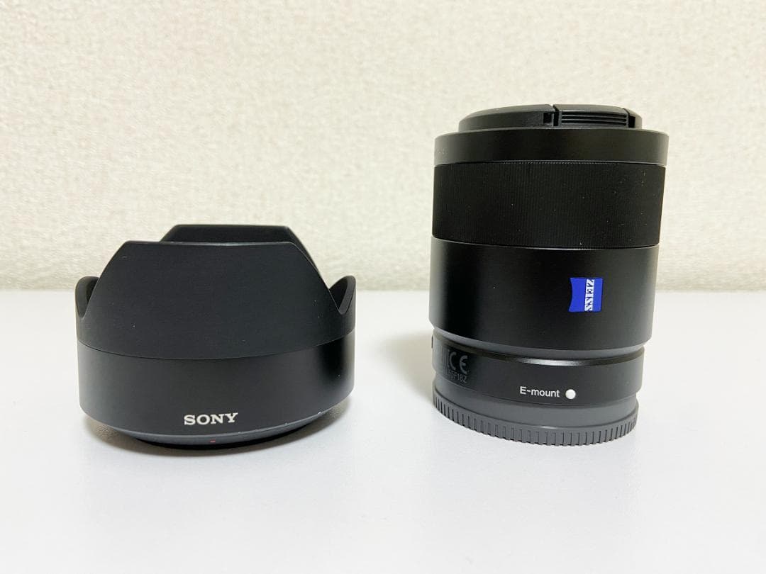 SONY Sonnar FE 55mm F1.8 ZA 保護フィルター付