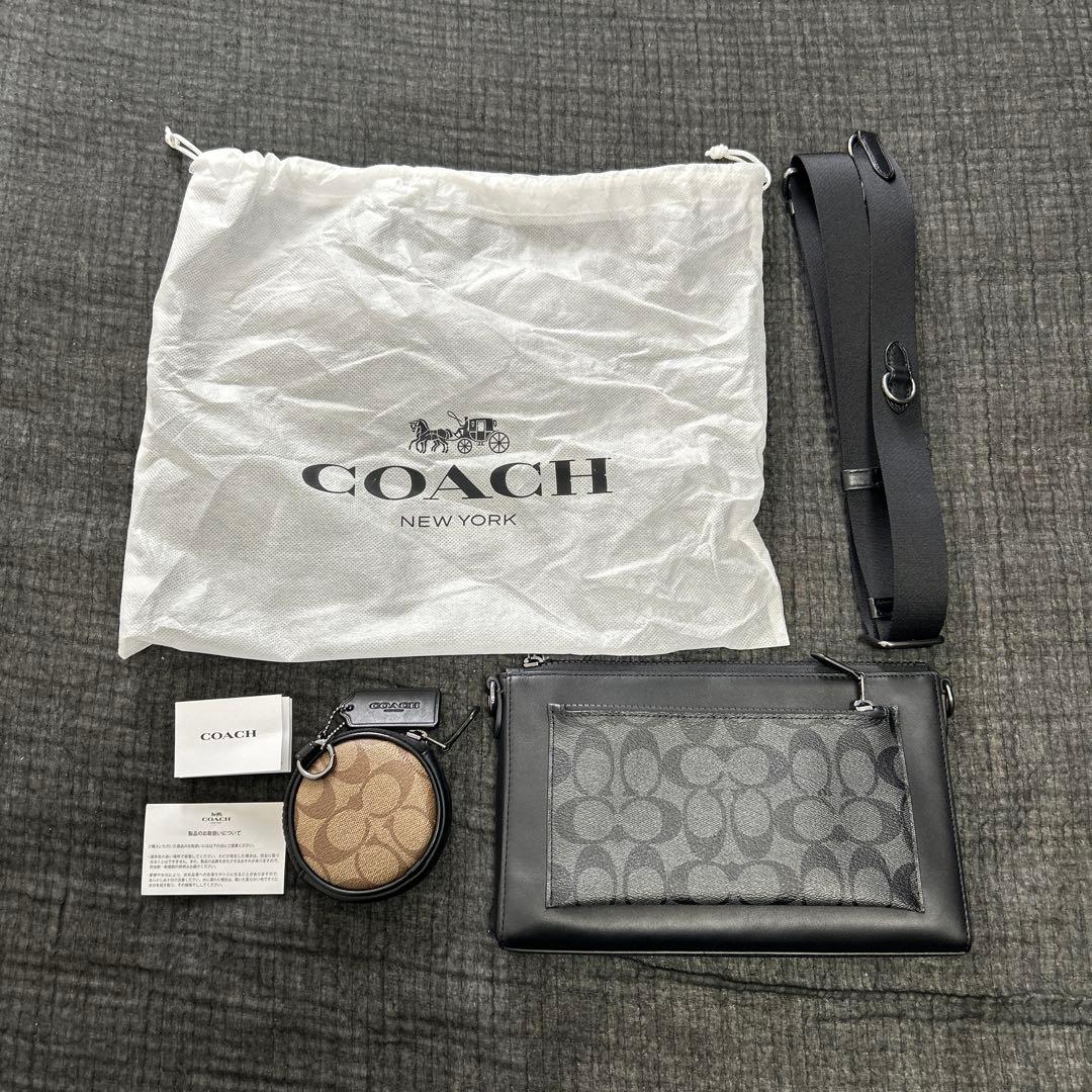 ぶんちゃん。 コーチ ボディバッグ ショルダーバッグ
