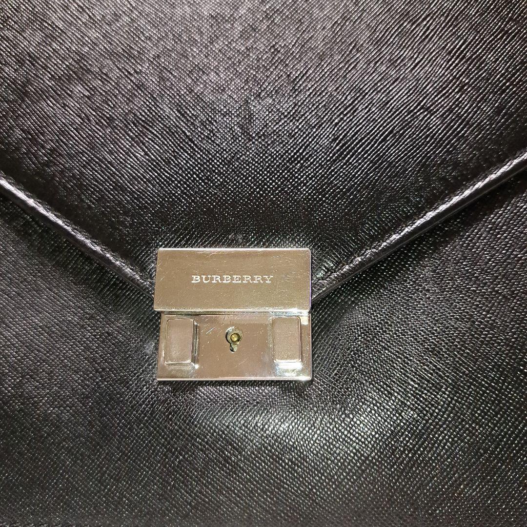 ✨️美品✨️BURBERRY バーバリー　クラッチバックセカンドバック　黒