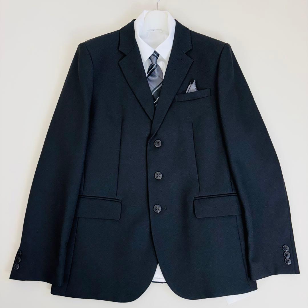 2643【新品タグ付き】レディフレディ 170cm キッズフォーマル スーツ 黒