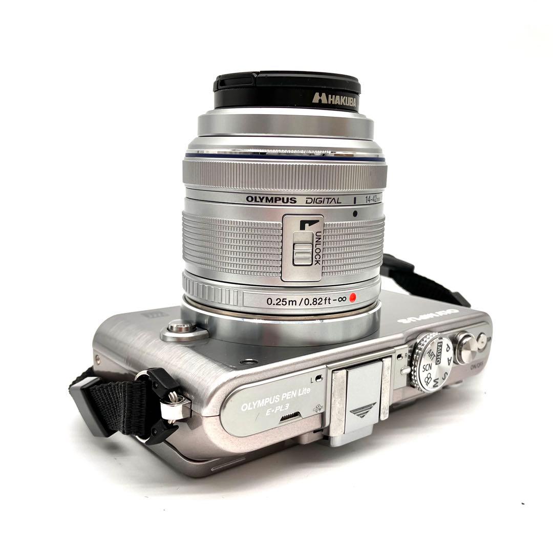 OLYMPUS E-PL3 シルバー　14-42mmレンズセット