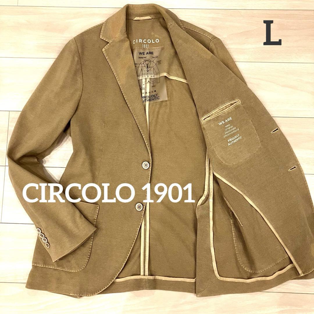 CIRCOLO 1901 テーラードジャケット アンコン仕立て 洗える 伸縮 L