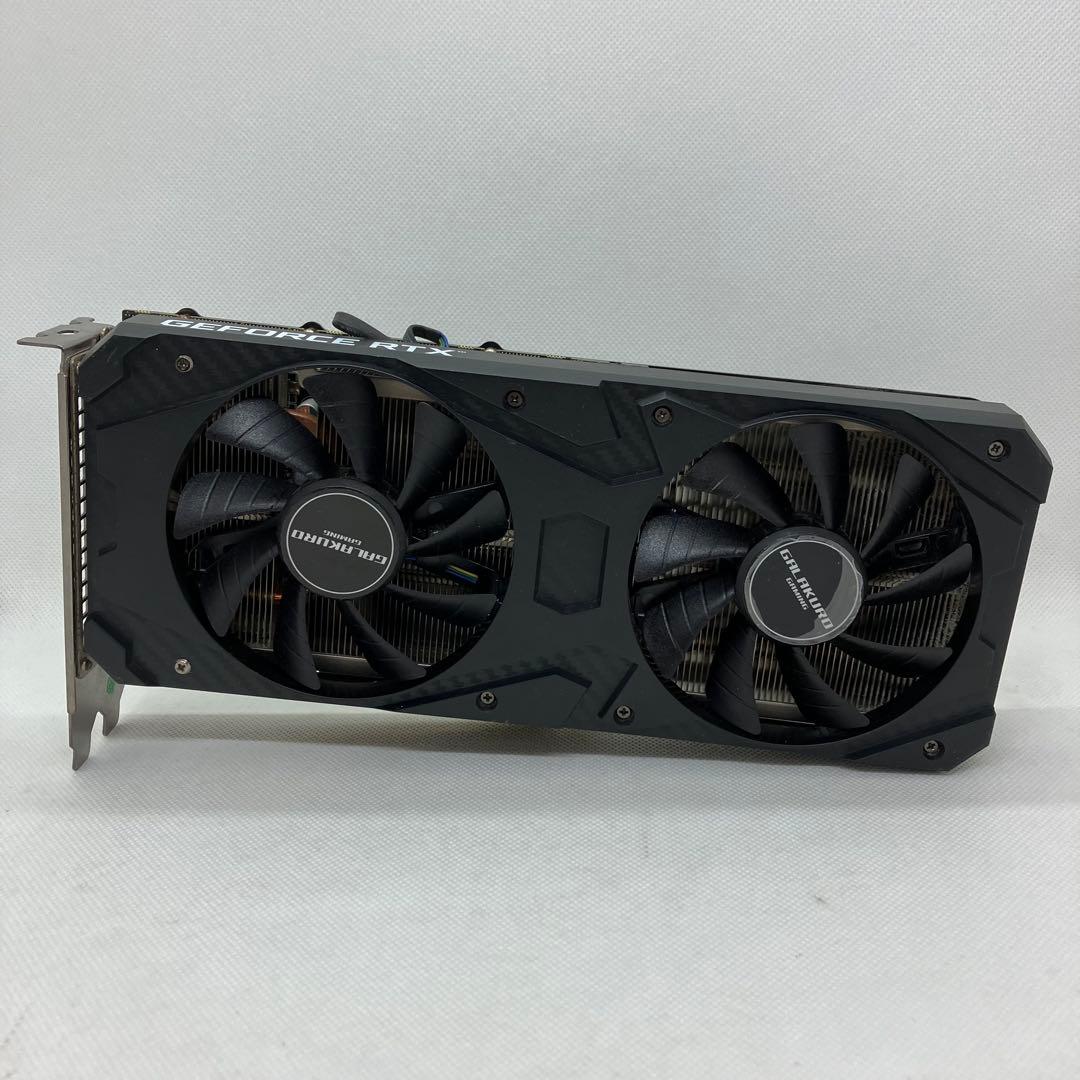 グラフィックボード・グラボ・ビデオカード GALAKURO GAMING GG-RTX3060 Ti E8GB 140