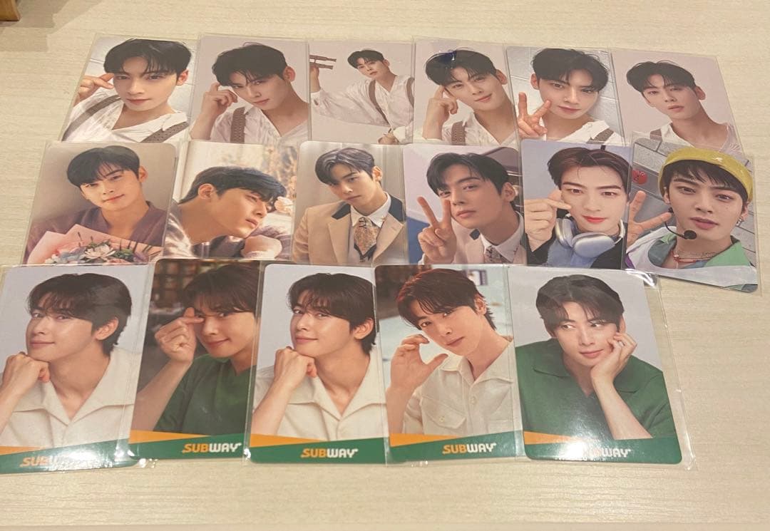 astro チャウヌ　トレカ　まとめ売り(43点)