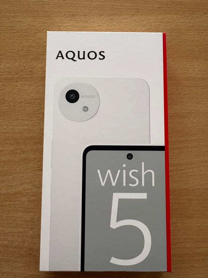 AQUOS wish 5 ホワイト・ブルー 2台セット
