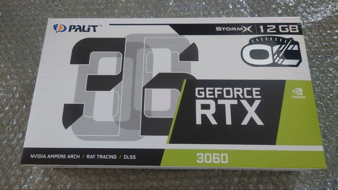 グラフィックボード・グラボ・ビデオカード PALIT GeForce RTX 3060 12GB STORMX OC