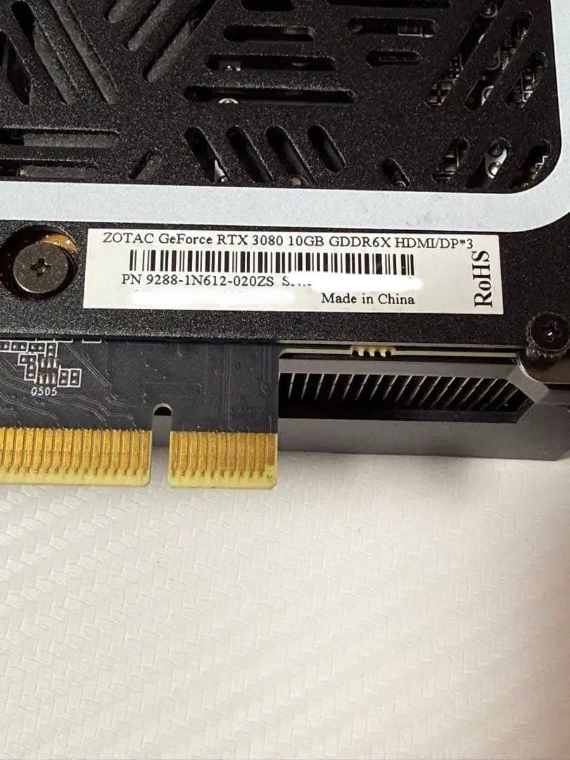 ZOTAC RTX3080 10GB 【ジャンク品】