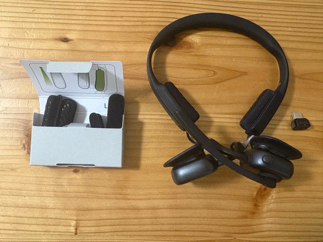 shockz OpenMeet UC usb-cアダプター付