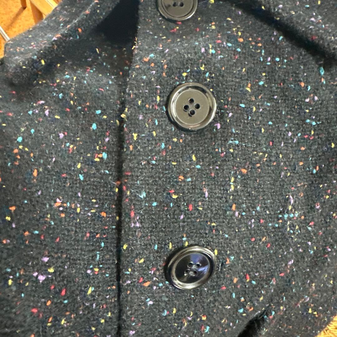 y'sの襟とポケットが可愛いツイードジャケット