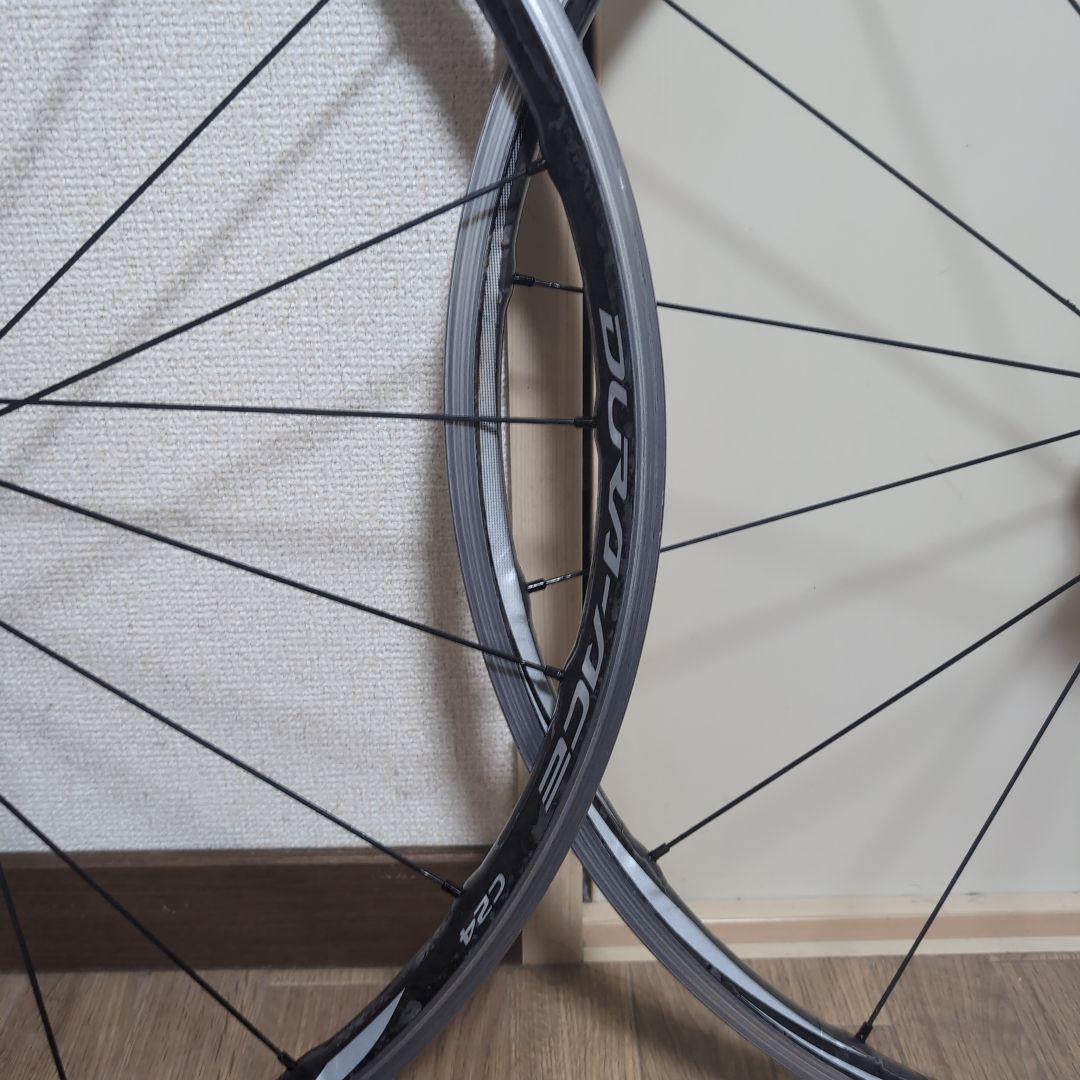 N*1様 DURAACE 9000 wh-9000 クリンチャーホイール c24