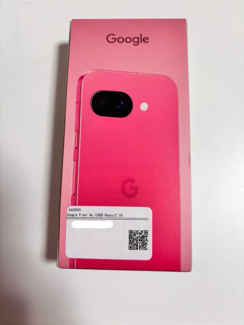 【新品・未使用品】Google Pixel 9a 128GB Peony