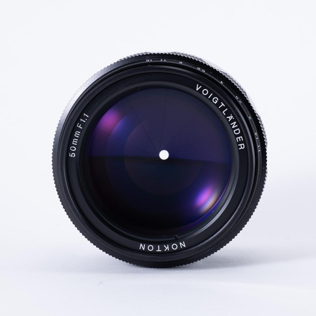 美品！夜というレンズ Voigtlander NOKTON 50mm F1.1