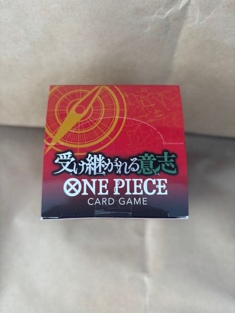 ワンピースカード 受け継がれる意志 BOX シール付き 未開封