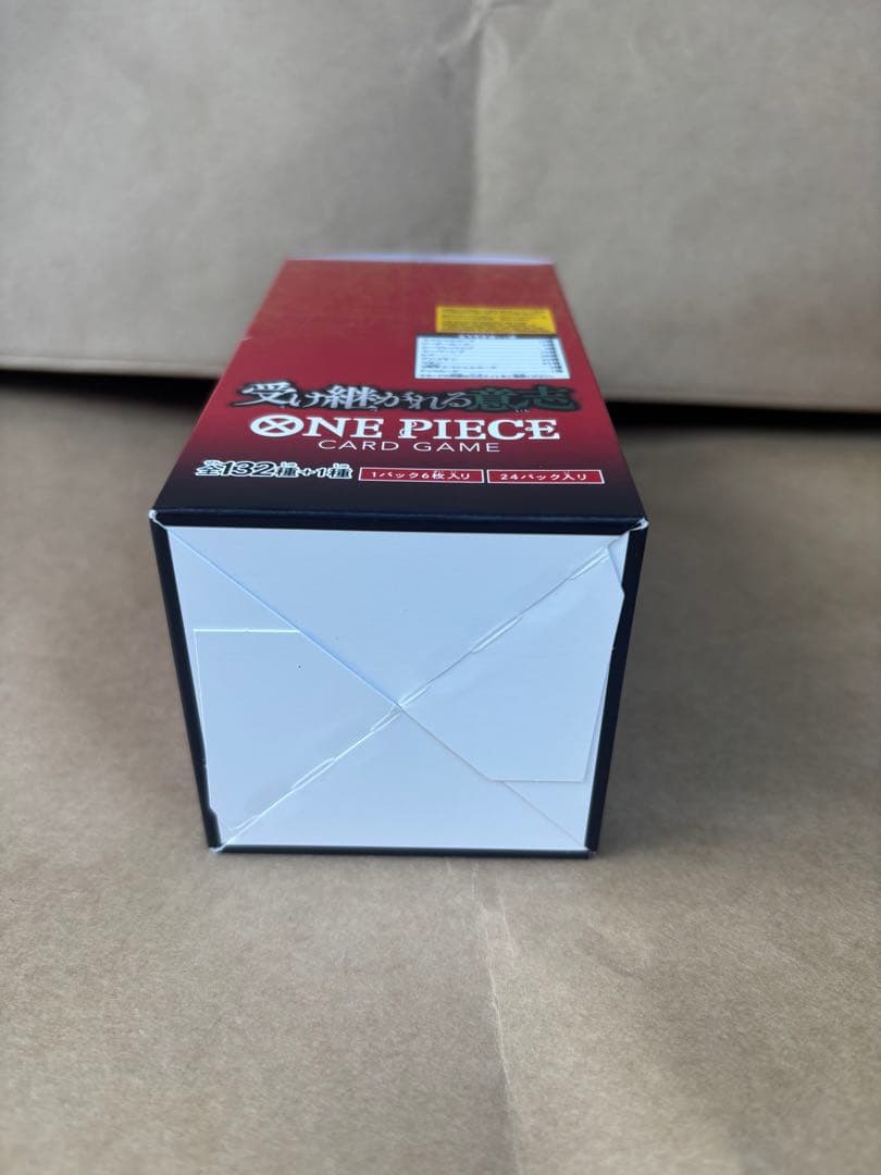 ワンピースカード 受け継がれる意志 BOX シール付き 未開封