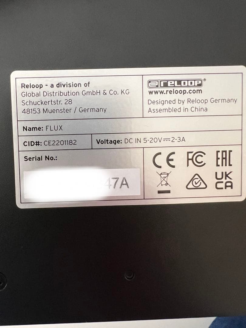 RELOOP ( リループ ) FLUX - DVS用インターフェース