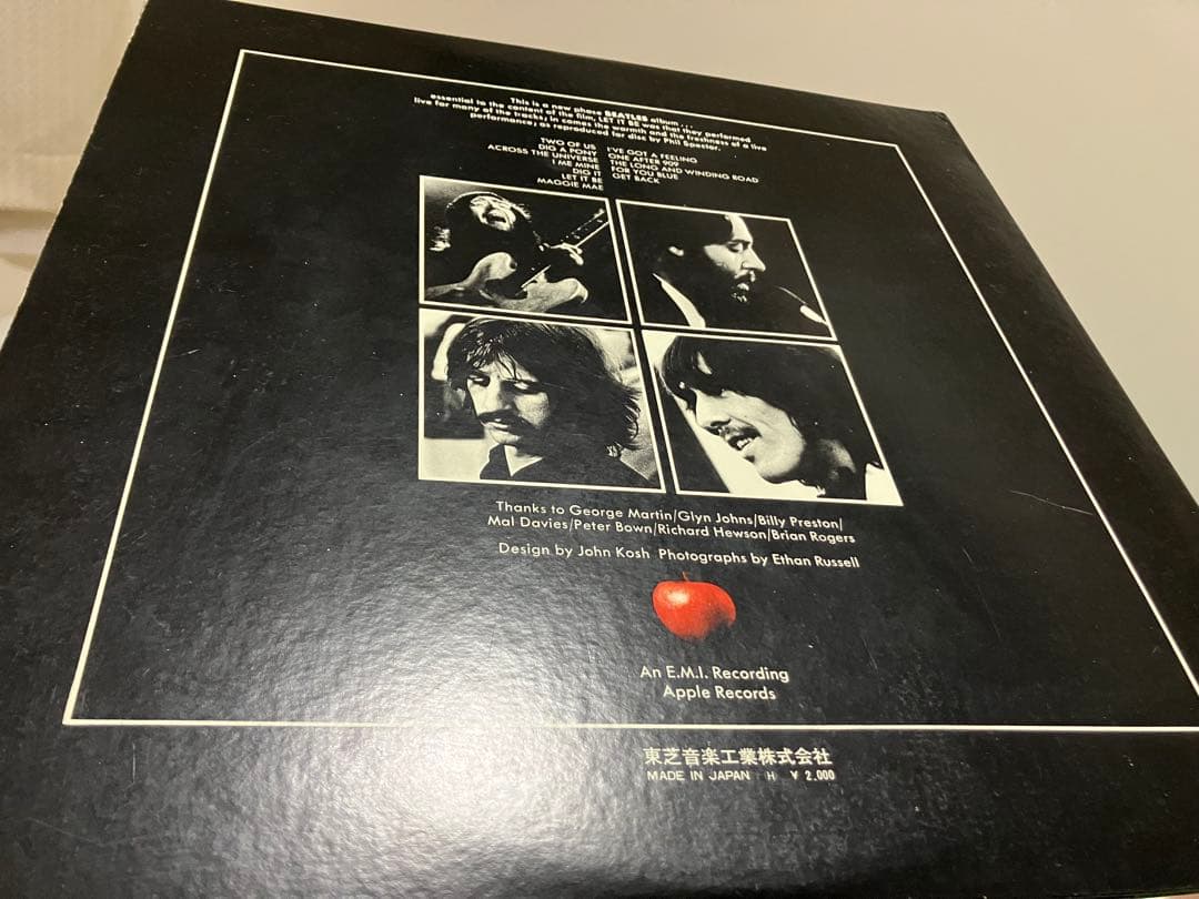 yw様確認用　ビートルズ　レットイットビー