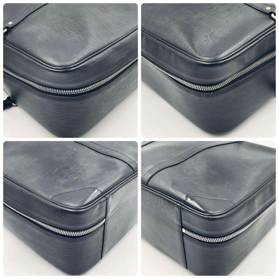 ルイヴィトン エピ シリウス45 大容量 ボストンバッグ 出張 ビジネス 黒