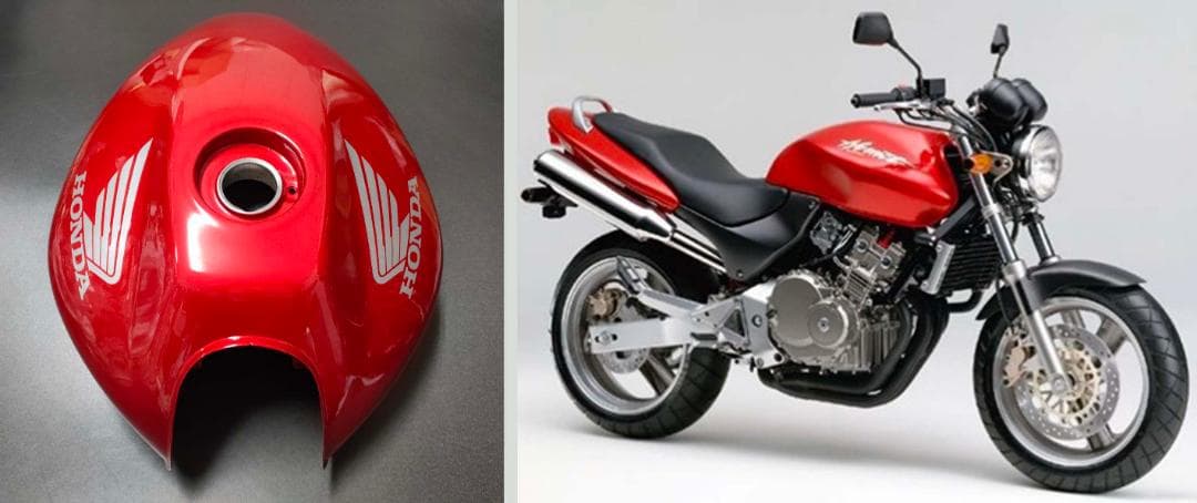 超美品 HONDA HORNET250 １型 赤 タンク ホンダ ホーネット