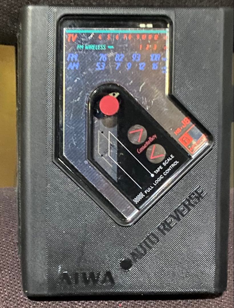 【当時物】AIWA Cassette Bay オートリバースカセットレコーダー