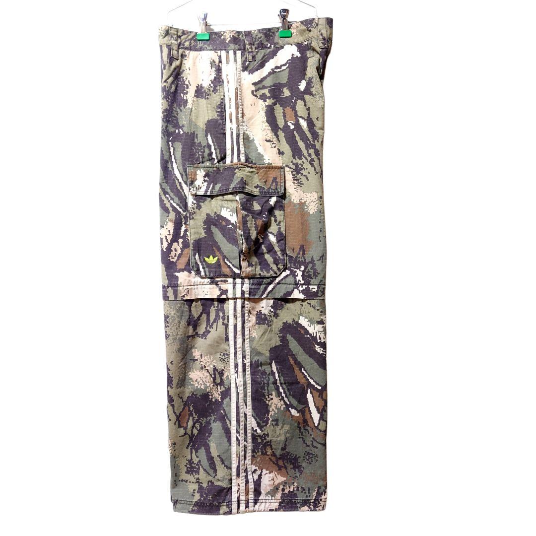 迷彩★3XL★カーゴパンツ★ワイドレッグパンツ★バギーパンツ★ワイドパンツ★男女