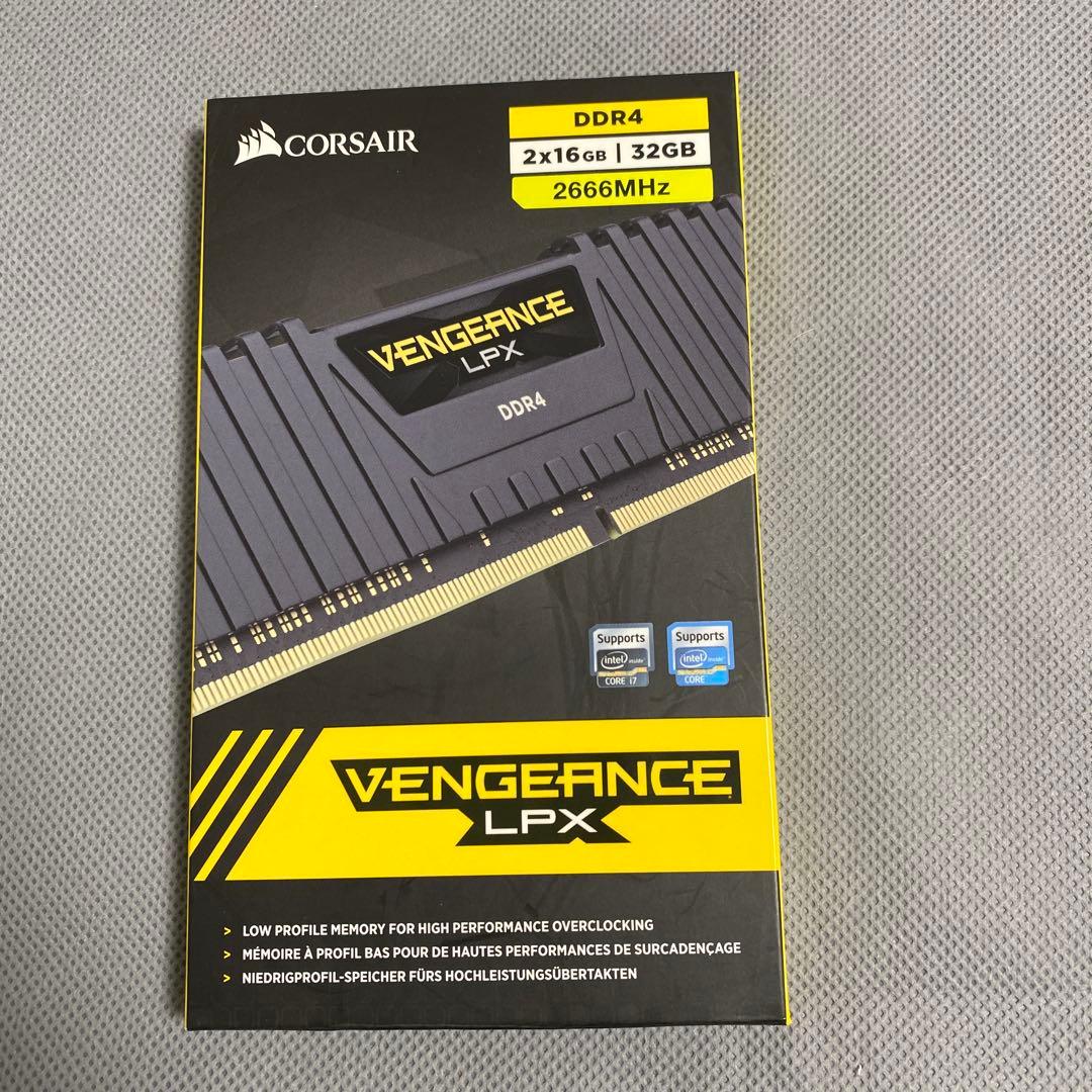 CORSAIR DDR4-2666MHz メモリ 32GB [16GB×2枚]
