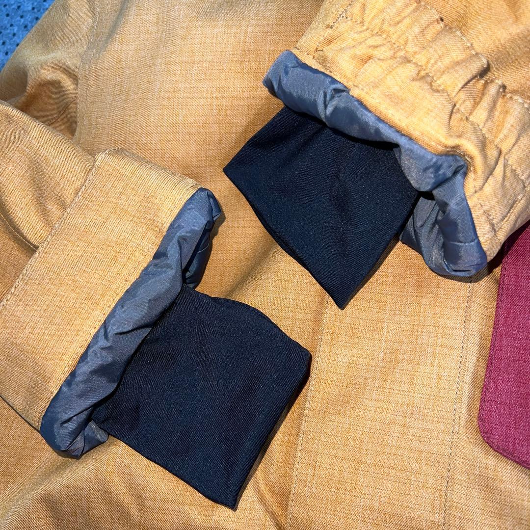 1回商品 BONFIRE レディース スノーボードウェア 上下セット サイズS