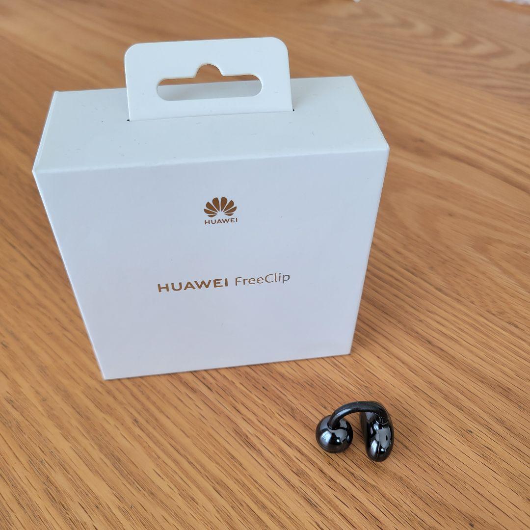 HUAWEI FreeClip Black　イヤホン片耳のみ