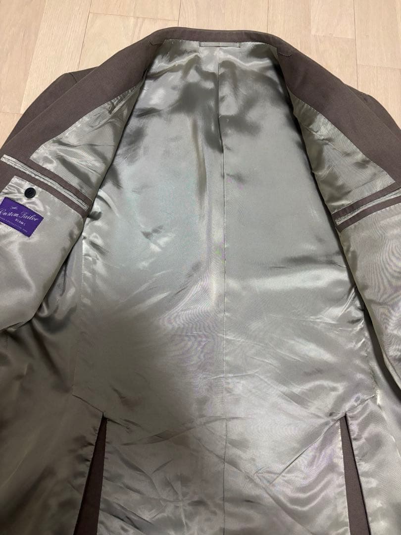 【再出品　最大値下げ】BEAMSF カスタムテーラーBEAMS コットンスーツ