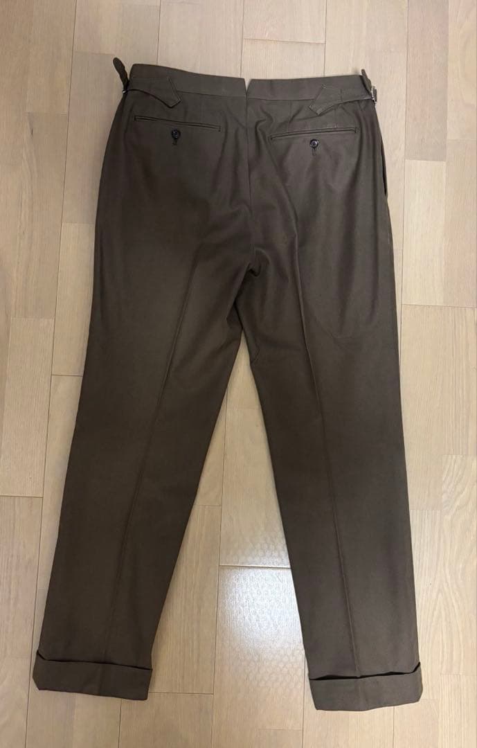 【再出品　最大値下げ】BEAMSF カスタムテーラーBEAMS コットンスーツ