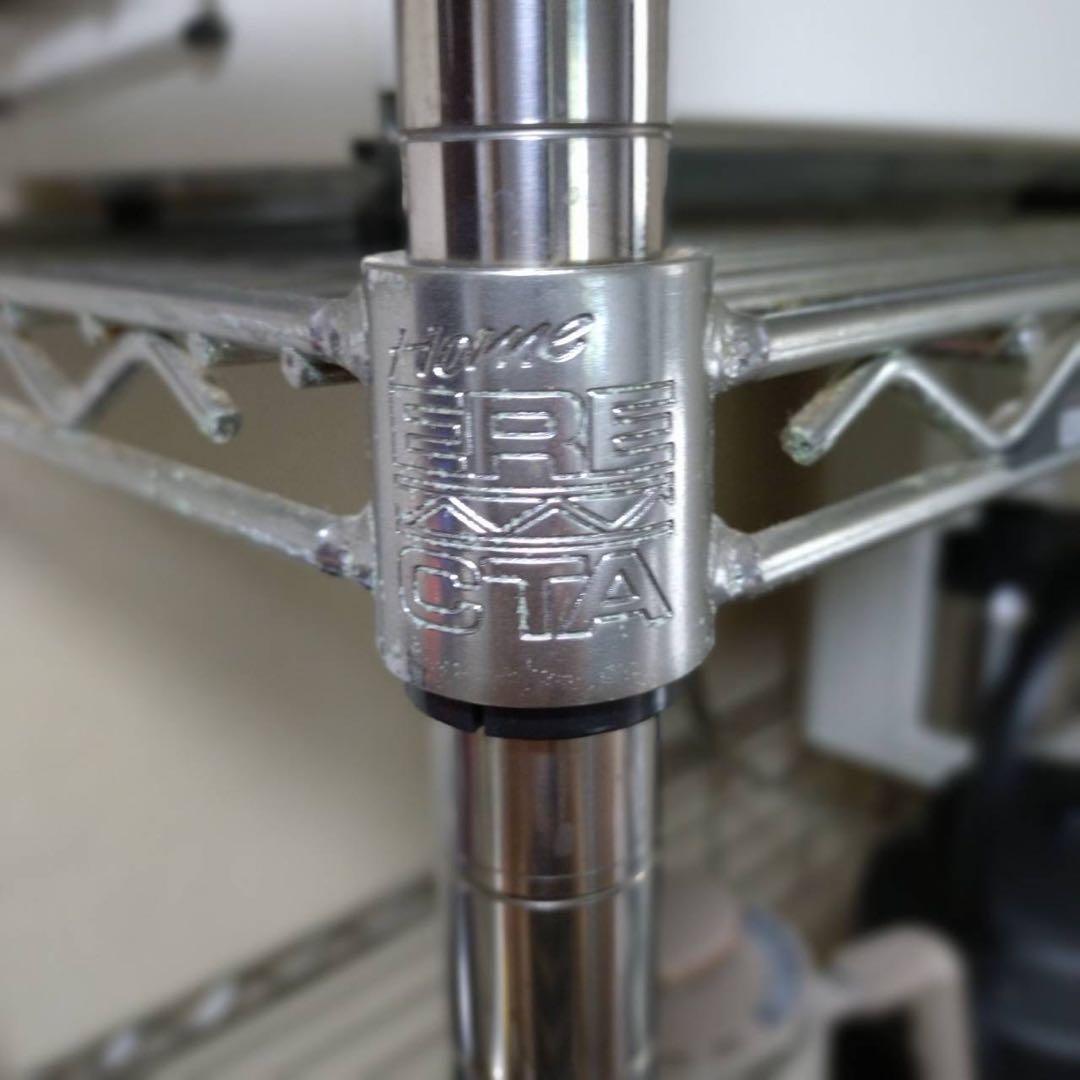 ERECTA ワイヤーシェルフ シルバー