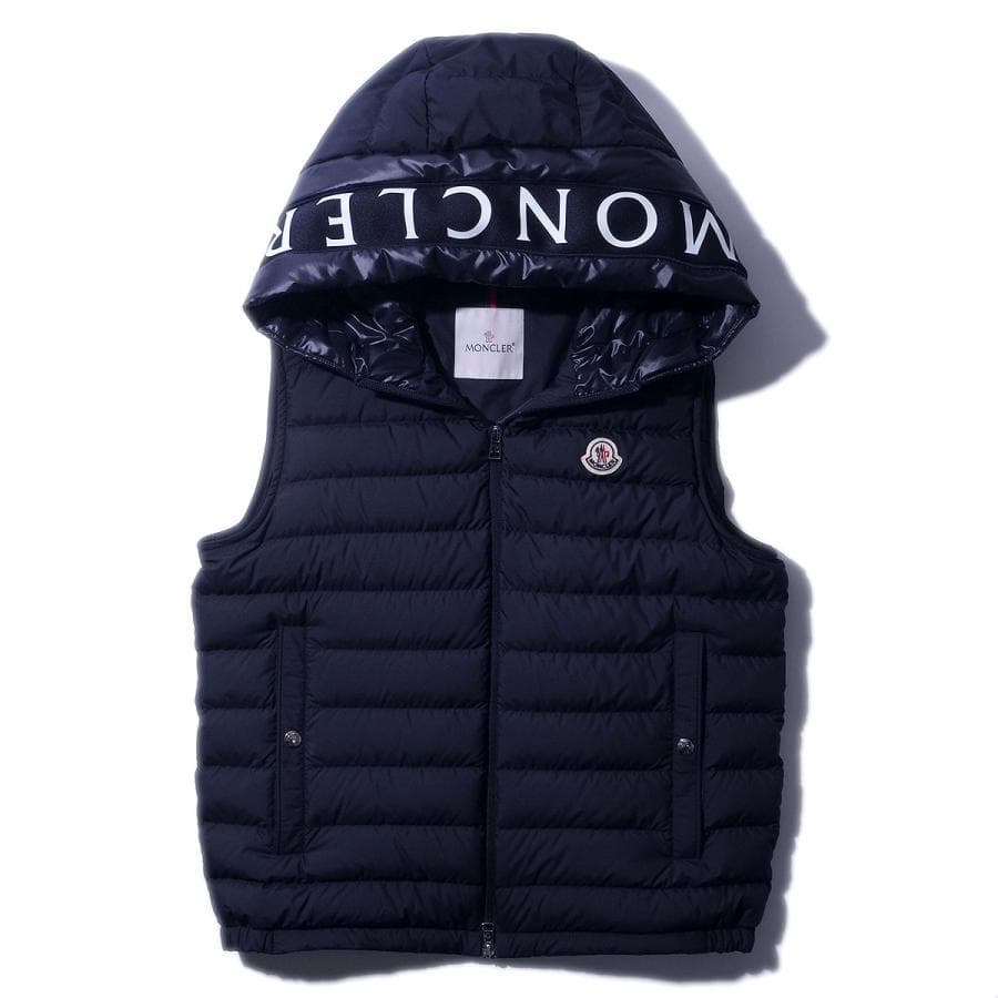 ハ*ラ様 【新品】MONCLER ベスト BOURGET ネイビー 新作　希少サ