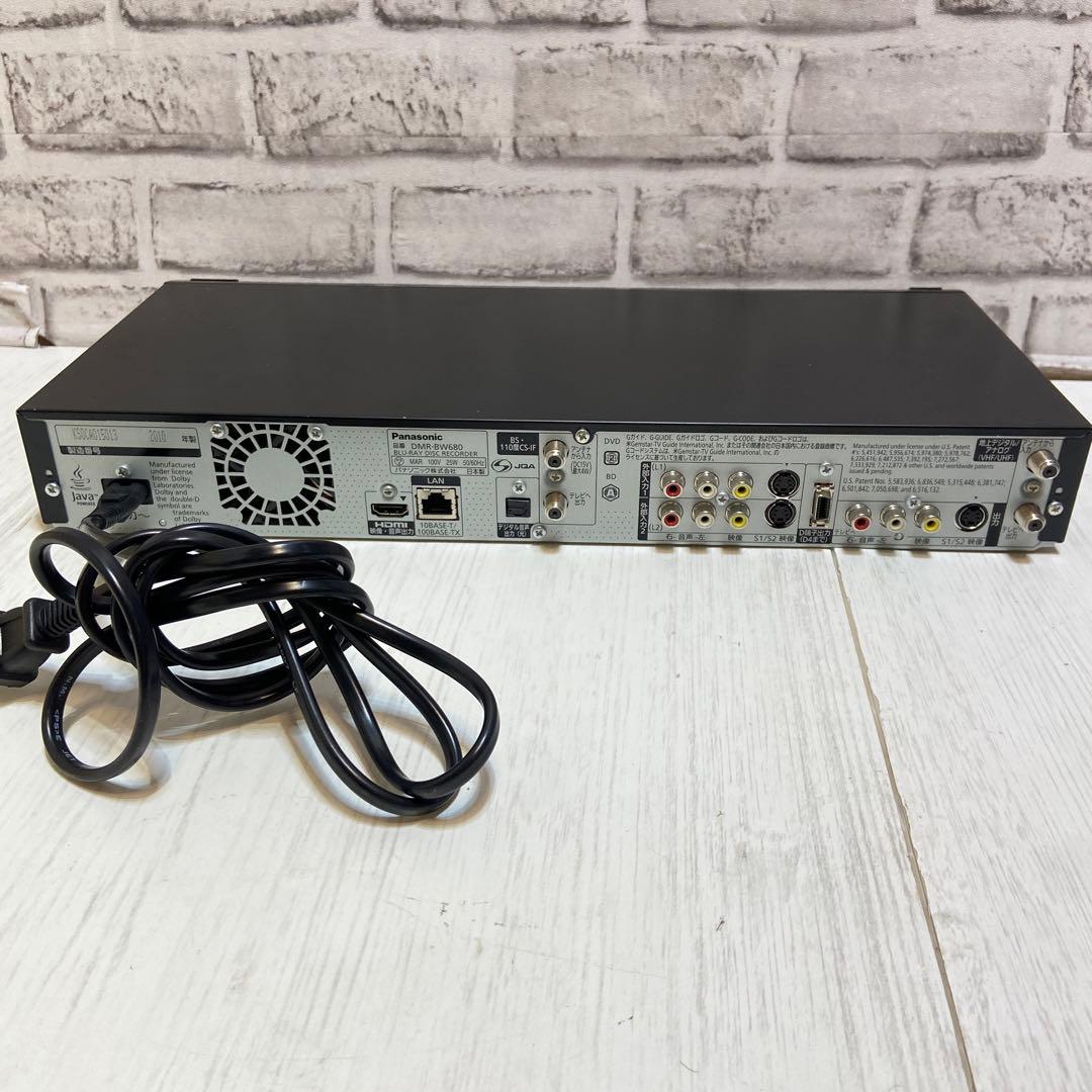 Panasonic パナソニック⭐️ブルーレイレコーダー　2010年製