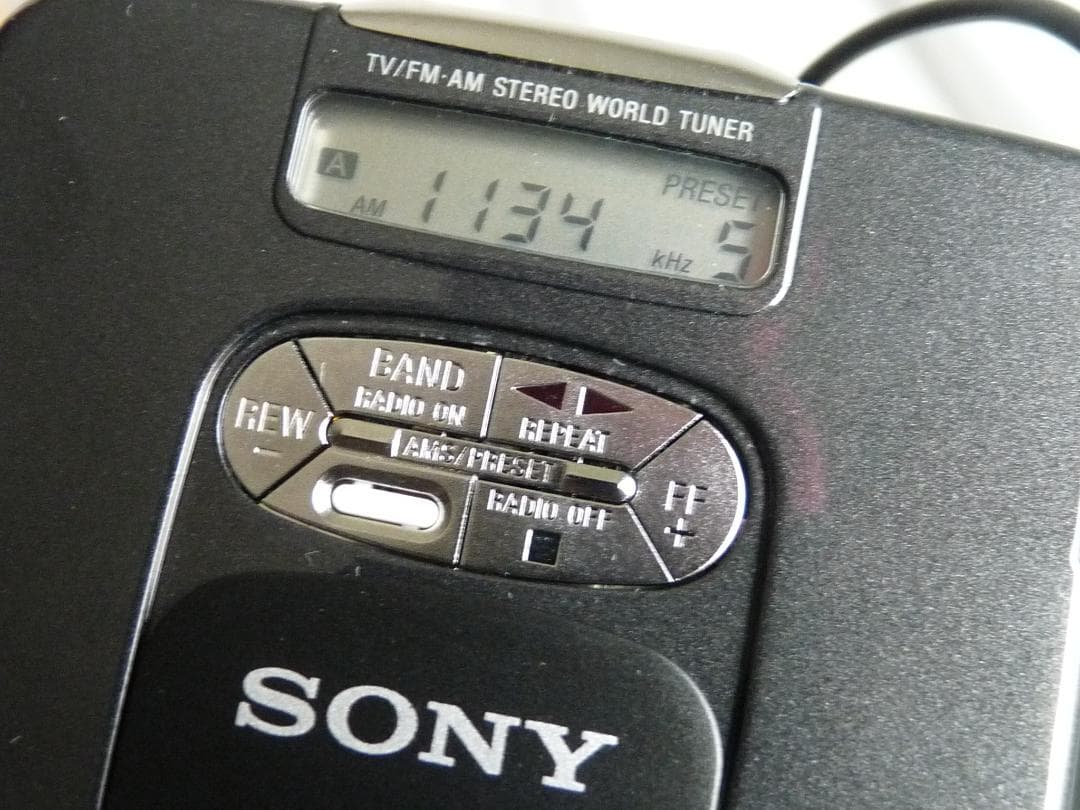 美品 ソニー カセット ウォークマン WM-FX1 取説/元箱つき