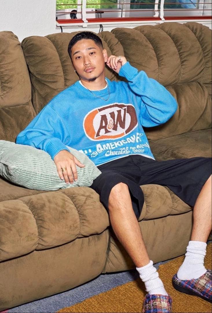 a&w chocolate jesus AWCJ knit sweater 沖縄