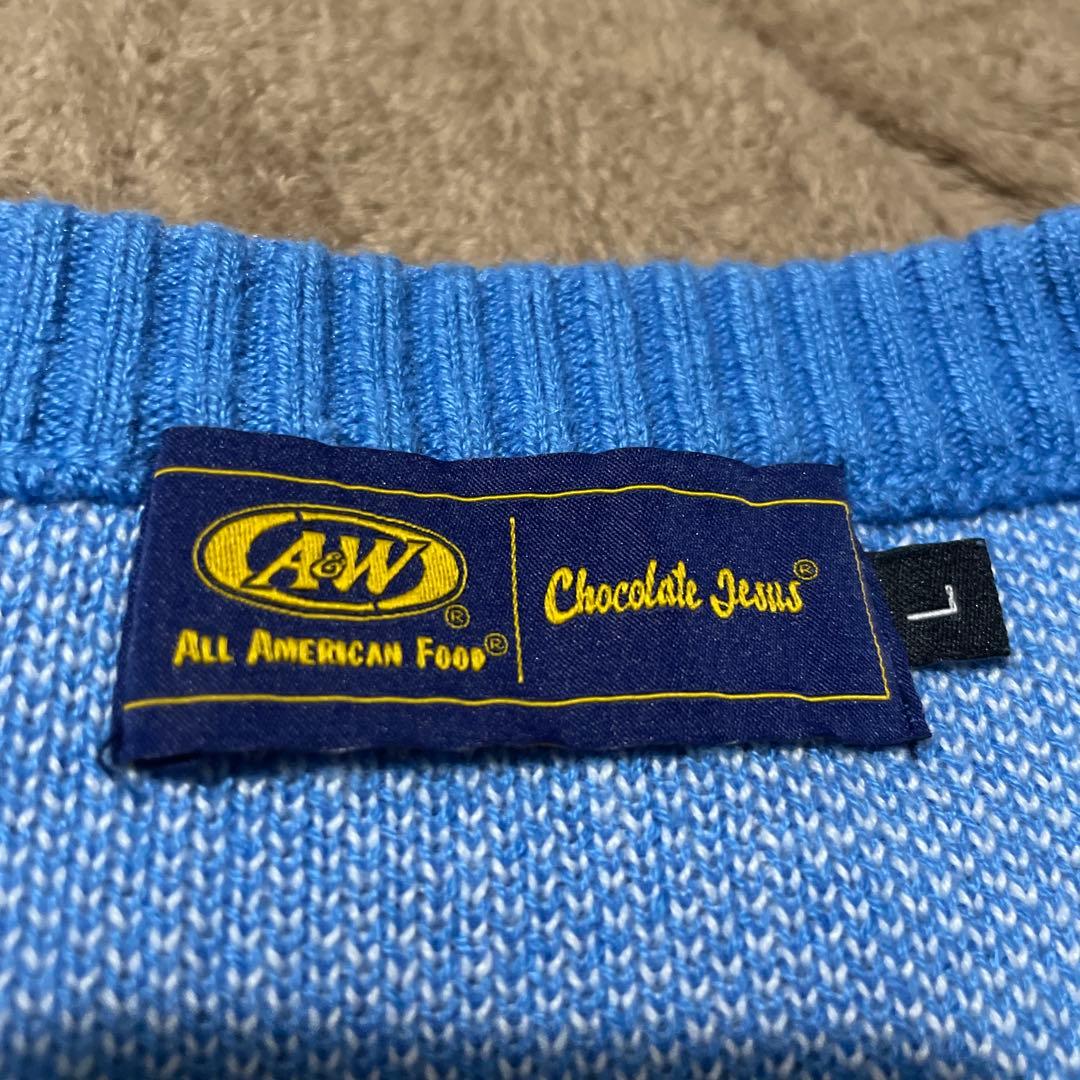 a&w chocolate jesus AWCJ knit sweater 沖縄