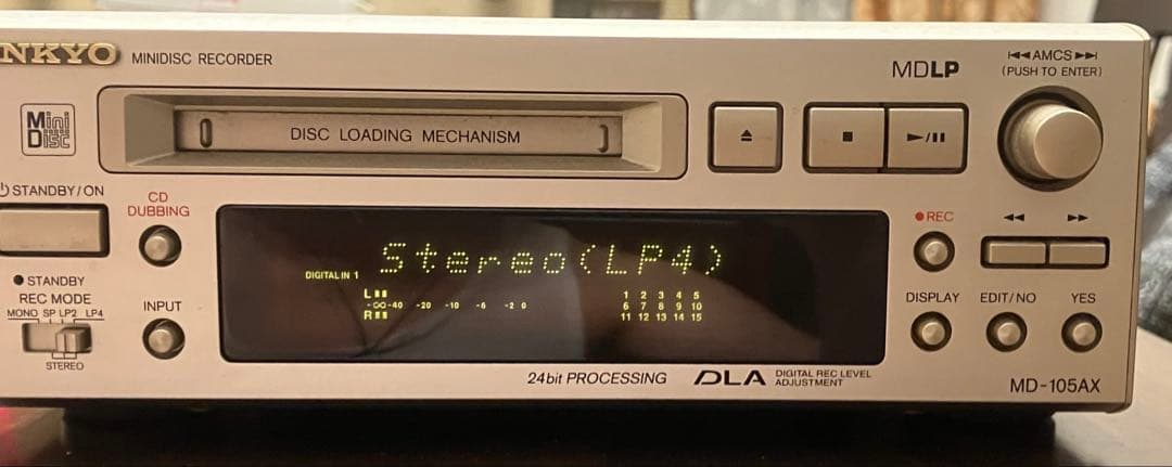 ONKYO MD-105AX ミニディスクレコーダー　動作品