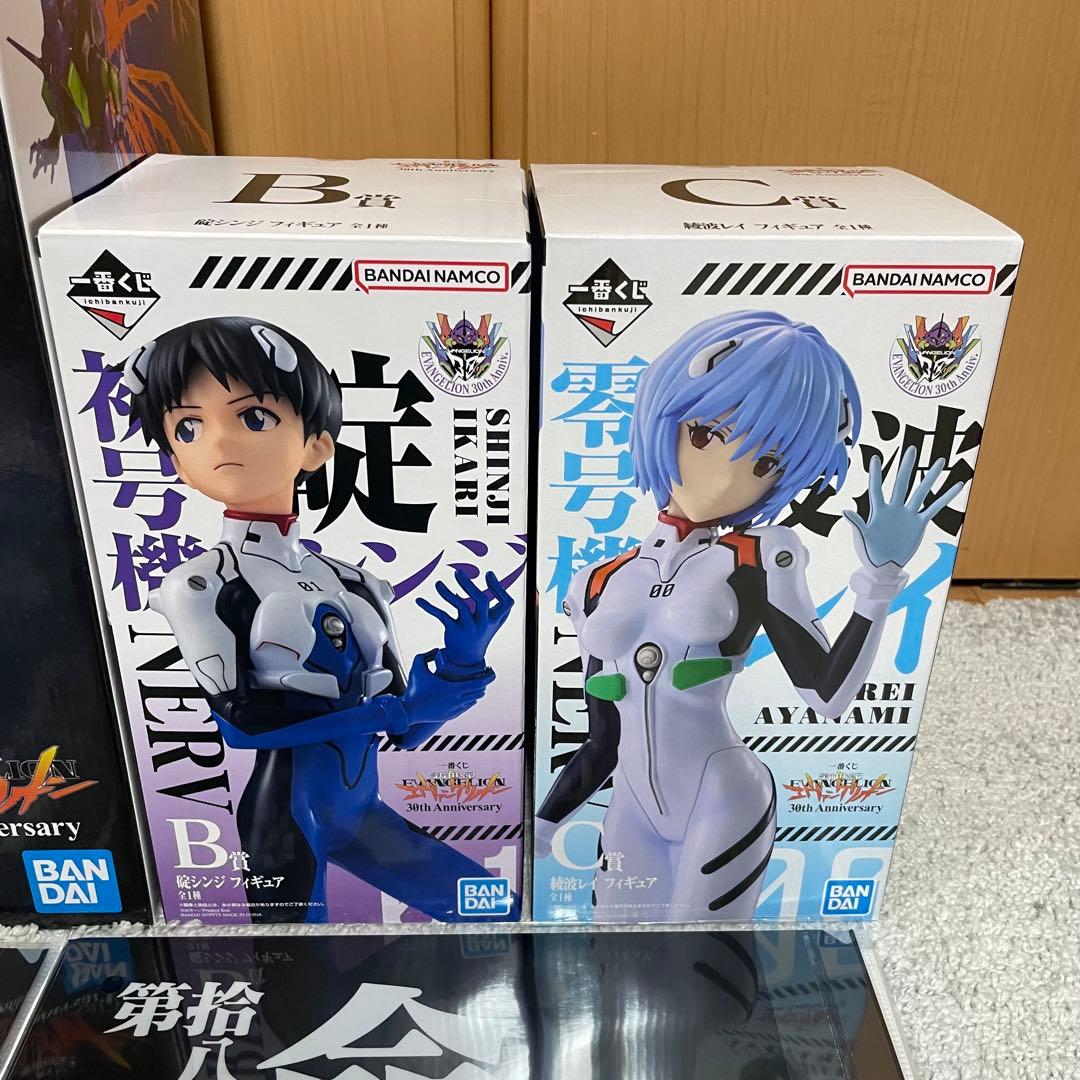 【おまけ付】一番くじ 新世紀エヴァンゲリオン 30th B賞 C賞 ラストワン賞